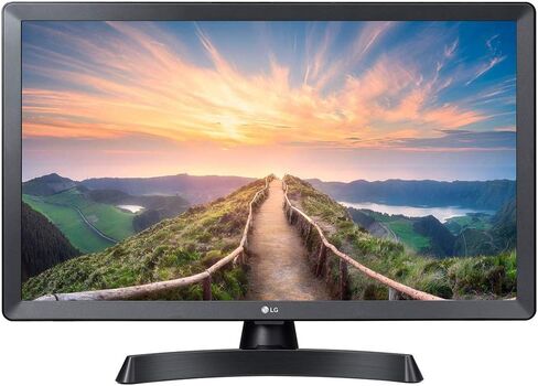 تلفزيون LG 24LM530S-PU 24 بوصة عالي الدقة مع حزمة webOS 3.5 مع كابل HDMI عالي السرعة 2X 6 قدم أسود ومحول Stanley SurgePro 6 NT 750 Joule 6-Outlet Surge مع ضوء ليلي in Saudi Arabia