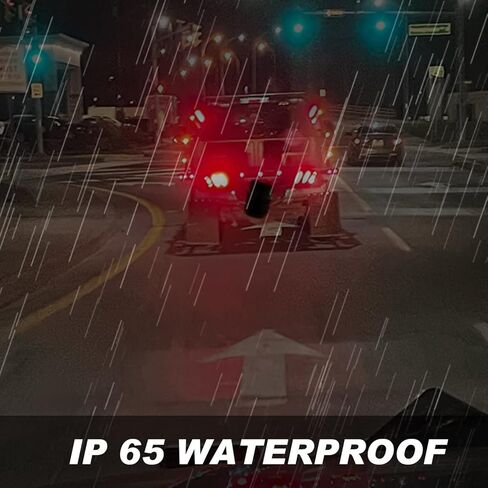 8 قطع 6 بوصات مصابيح LED بيضاوية للمقطورة، 24-LED 6 بوصات بيضاوية LED توقف الانعطاف أضواء خلفية للفرامل مثبتة بحلقة تثبيت مع 3 مقابس سلكية للمقطورة RV شاحنة حافلة in Kuwait