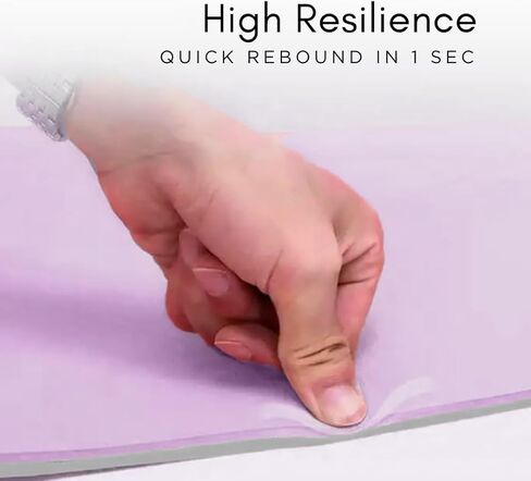 سجادة يوجا، غير قابلة للانزلاق ومضادة للتمزق بسمك 1/4 مقاس 72 بوصة × 24 بوصة TPE صديقة للبيئة، بيلاتيس، تمارين منزلية، تمارين رياضية، سجادة لياقة بدنية مع حزام للحمل in Kuwait