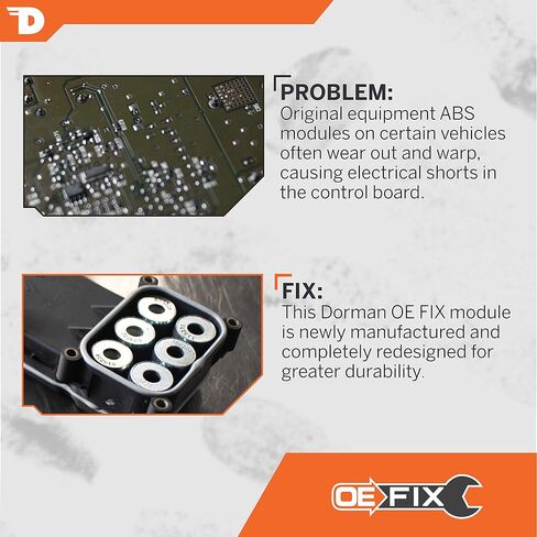 وحدة تحكم Dorman 599-863 ABS متوافقة مع موديلات مختارة من كاديلاك / شيفروليه / جي إم سي (OE FIX) in Saudi Arabia