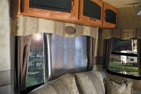 Camco 45164 62" x 30" SunShield Reflective Window Cover in Saudi Arabia