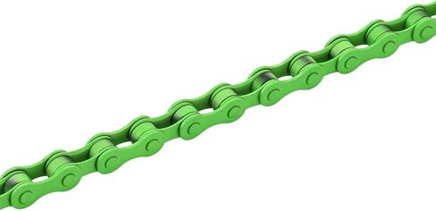 Single-Speed Bicycle Chain, 1-Speed Bike Chain, Multicolour, 1/2 x 1/8 Inch, 116 Links (116L, Green, 1) in Kuwait
