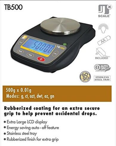 TB500 500 جرام × 0.01 جرام مقياس الدقة الرقمي in Saudi Arabia