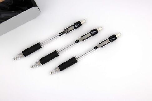Zebra Pen Z-Grip Mechanical Pencil, 0.5mm Point Size, HB #2 Graphite, Black Grip, 12 Pack (52310) in Saudi Arabia