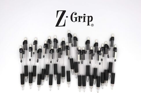 Zebra Pen Z-Grip Mechanical Pencil, 0.5mm Point Size, HB #2 Graphite, Black Grip, 12 Pack (52310) in Saudi Arabia