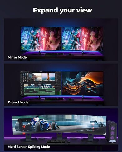 كابل Silkland DisplayPort 2.1 بطول 10 أقدام، كابل DP 2.0 [16K@60 هرتز، 8K@120 هرتز، 4K@240 هرتز، 2K@360 هرتز] 80 جيجابت في الثانية HDR، HDCP DSC 1.2a، شاشة ألعاب FreeSync G-Sync المتوافقة 4090 3090Ti 7900XTX in Kuwait