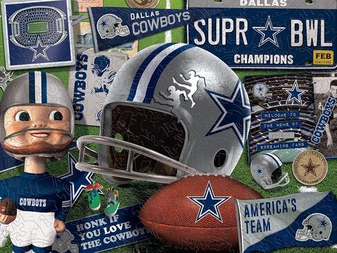أحجية YouTheFan NFL الخشبية القديمة، 17.75 × 13.25 بوصة، 333 قطعة in Kuwait