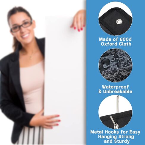 6 Pack Storage Pocket Chart with 10 Pockets Heavy Duty Storage Pocket Chart for Classroom and Office, 18 Over Door Hangers Included, Hanging File Folders Organizer for Assignments Scrapbook, Black in Kuwait