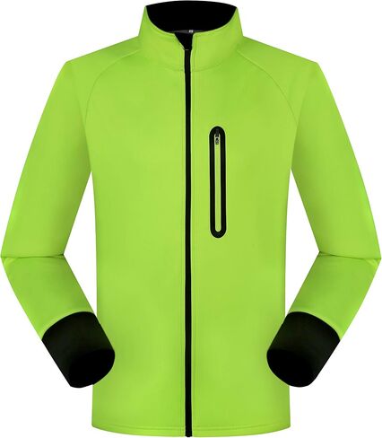 Mens Winter Cycling Jacket Reflective Water Resistant in Saudi Arabia