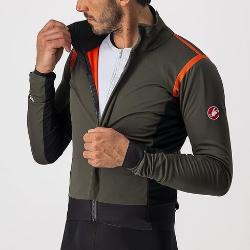Castelli Men's Alpha RoS 2 Jacket, Waterproof, Breathable Lightweight Insulated Winter Protection for Biking & Road Cycling in Saudi Arabia