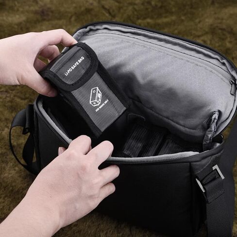 HeiyRC Battery Safe Bag & Battery Dust-proof Plugs for DJI Air 2S/Mavic Air 2 Batteries Protection Storage Case Fireproof Explosion-proof Pouch (3+1 Set) in Saudi Arabia