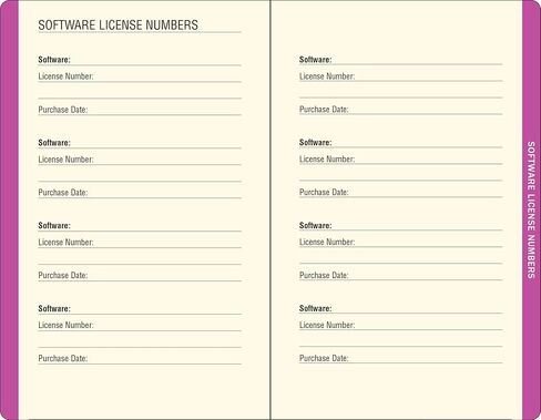 Galaxy Internet Address & Password Logbook (Cover band is removable for security) in Saudi Arabia