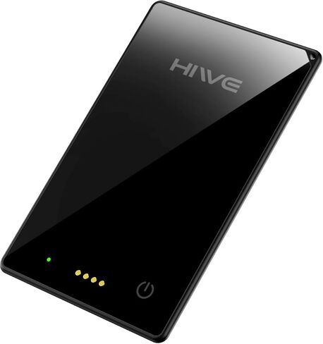 بطاقة تعقب المحفظة HiWe قابلة لإعادة الشحن، معتمدة من Apple MFi، مكتشف محفظة بلوتوث رفيعة 2 مم مع منبه عالٍ، تعمل مع Apple Find My (iOS فقط)، لجواز السفر والأمتعة، إلخ - أسود in Kuwait