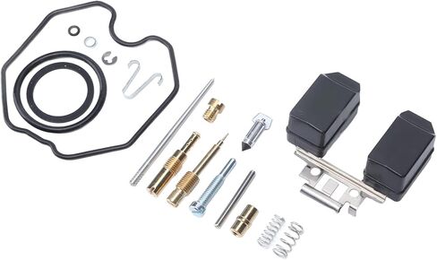 إصلاح المكربن ​​للدراجات النارية، طقم تصليح المكربن ​​المطاط + المعدن، لمكربن ​​الدراجة النارية PZ26 CG CG125 in Kuwait