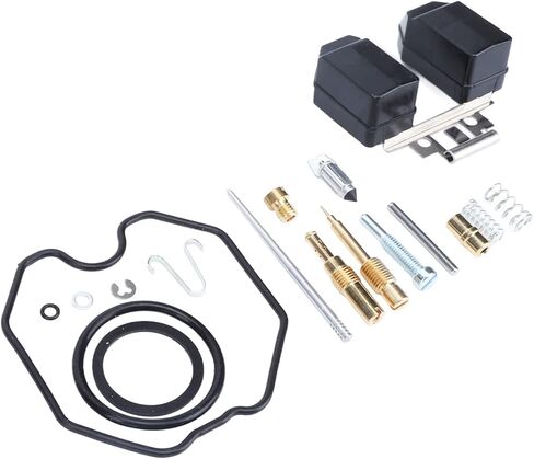 إصلاح المكربن ​​للدراجات النارية، طقم تصليح المكربن ​​المطاط + المعدن، لمكربن ​​الدراجة النارية PZ26 CG CG125 in Kuwait