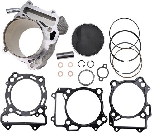 94 مللي متر 434cc تتحمل كبير اسطوانة المكبس طوقا الجزء العلوي إعادة بناء عدة لسوزوكي LTZ 400 DR Z400 كاواساكي KFX400 KLX400R KLX400SR القطب الشمالي القط 400 DVX استبدال 11210-29F20-0F0 11005-S007 3402-844 in Kuwait