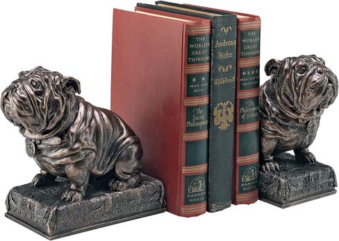 Design Toscano SP1601 Bookworm Bunny Rabbits Cast Iron Sculptural Bookend Pair, full color in Saudi Arabia