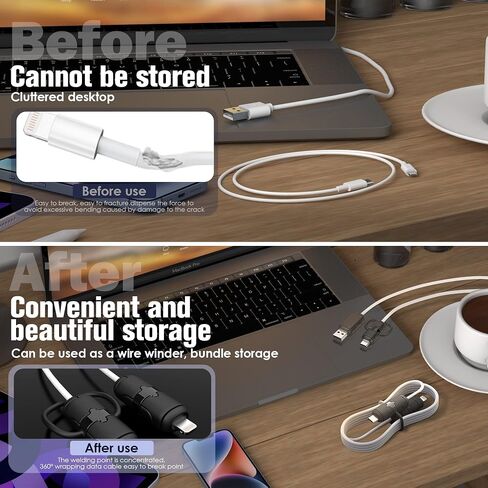 3 Sets Cable Protector (Lightening C & A to C & C to C) for iPhone/ipad USB Cable, Silicone Cord Protector for Laptop & ipad Android Cord Cover, Cable Sleeve, Cable Chomper (Pink) in Saudi Arabia