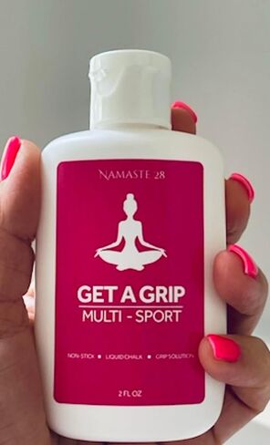 Liquid Chalk, Dry Hands, Multi-Sport, Hand Grip, Liquid Hand Chalk, Pole Grip for XPOLE, Pole Dance, Gymnastics, Dance, Hand Pink Stripper Pole. Ultimate Solution in Kuwait
