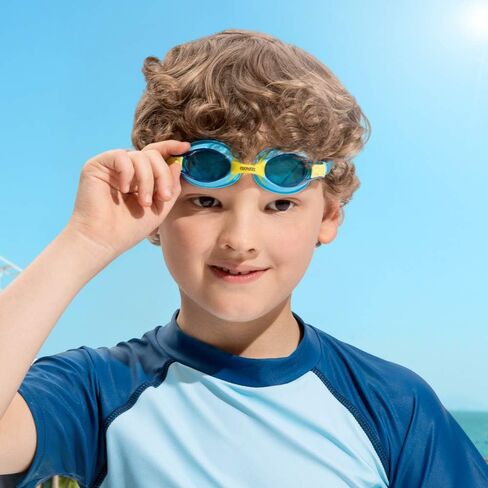 COPOZZ Kids Swimming Goggles, Toddler Swim Goggles No Leaking Anti Fog for Boys Girls(Age 3-12) in Saudi Arabia