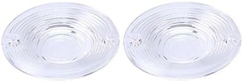 أغطية عدسات ZYTC Red Harley Turn Signal Lens مقاس 3 1/4 بوصة لـ Harley Touring Flat Electra Glide Road King Pack of 2 in Kuwait