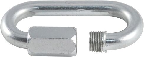 CURT 82900 Threaded Quick Link Trailer Safety Chain Hook Carabiner Clip, 5/16-Inch Diameter, 8,800 lbs Break Strength in Saudi Arabia