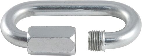 CURT 82900 Threaded Quick Link Trailer Safety Chain Hook Carabiner Clip, 5/16-Inch Diameter, 8,800 lbs Break Strength in Saudi Arabia
