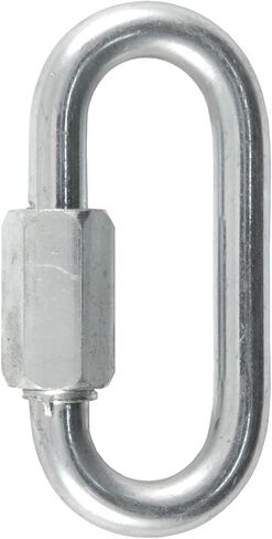 CURT 82900 Threaded Quick Link Trailer Safety Chain Hook Carabiner Clip, 5/16-Inch Diameter, 8,800 lbs Break Strength in Saudi Arabia