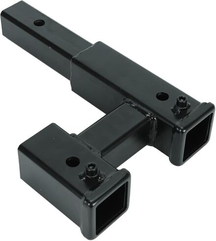 مقطورة 2 بوصة وصلة وصلة مزدوجة محول تمديد 9-1/2 بوصة لسحب حامل الدراجة، GTW 5,000 رطل، مع دبوس ومشبك in Kuwait