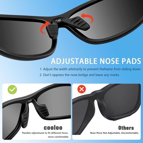 نظارات شمسية مستقطبة رياضية لركوب الدراجات للرجال والنساء نظارات حماية من الأشعة فوق البنفسجية لصيد الأسماك والجري في الهواء الطلق نظارات شمسية عصرية in Kuwait