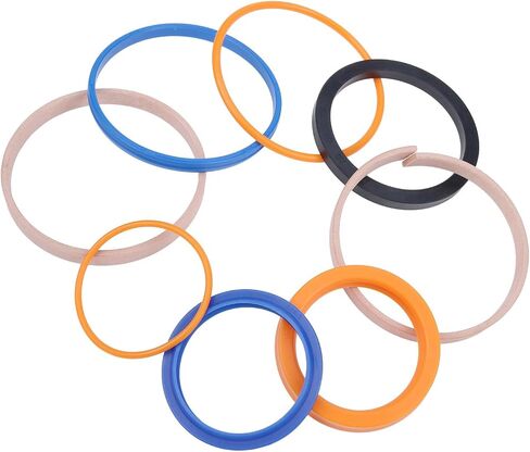 Hydraulic Cylinder Seal Kit 991-00100 Compatible with JCB Backhoe Loader 208S HF 210S 210SU 1400B 1550B 1600B 1700B 214 215 216 217 3C 3CX 3D 4CX 40mm X 70mm 99100100 991/00100 in Saudi Arabia