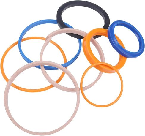Hydraulic Cylinder Seal Kit 991-00100 Compatible with JCB Backhoe Loader 208S HF 210S 210SU 1400B 1550B 1600B 1700B 214 215 216 217 3C 3CX 3D 4CX 40mm X 70mm 99100100 991/00100 in Saudi Arabia