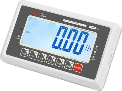 TBW-100 Bench Scale for Warehouse Industrial Shipping Scale and, Lb/Kg Switchable, 100lb Capacity, 0.02lb Readability, NTEP Legal for Trade in Saudi Arabia