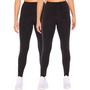 Bally Total Fitness Womens High Rise Tummy Control Legging