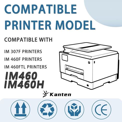 خرطوشة حبر KANTEN T0SHIBA T-FC330U T-FC330U-K بديلة سوداء عالية السعة لطابعات T0SHIBA E-Studio 330AC 400AC، الإنتاج: 18,400 صفحة (عبوة واحدة) in Saudi Arabia