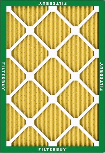 Filterbuy 22x22x1 Air Filter MERV 11 Allergen Defense (12-Pack), Pleated HVAC AC Furnace Air Filters Replacement (Actual Size: 21.50 x 21.50 x 0.75 Inches) in Saudi Arabia