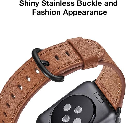 WFEAGL Leather Band Compatible with Apple Watch Bands for women in Kuwait