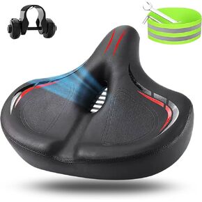 Oversized Bike Seat Comfort Bike Seats for Women Men Bicycle Seat for Exercise Peloton Bike Seat Cushion