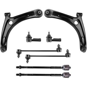 Torchbeam 8x Front Control Arm Ball Joint Suspension Kit Replacement For 2007-2013 Lancer, 2008-2017 Outlander Replace ES800471, EV800638, K620548, K620549, K80258, 512-50218R, 512-50219L, 5174185AA