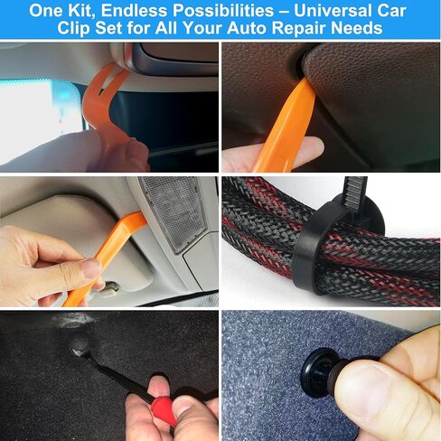 72 قطعة من مشابك تسلا الممتصة للصدمات وبطانة مثبتة للدفع لجسم تسلا الداخلي والخارجي، 20 مقاسًا شائعًا، مثبتات تسلا، مسامير تسلا، ملحقات تسلا in Kuwait