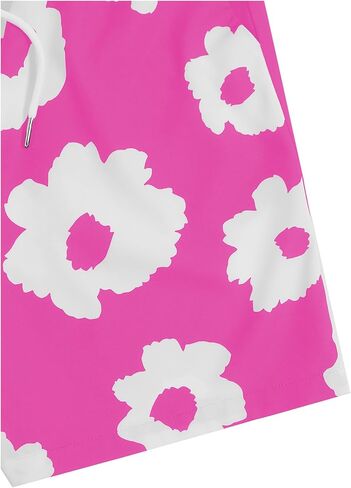 SOLY HUX Men's Floral Print Drawstring High Waist Shorts Casual Shorts with Pockets in Kuwait