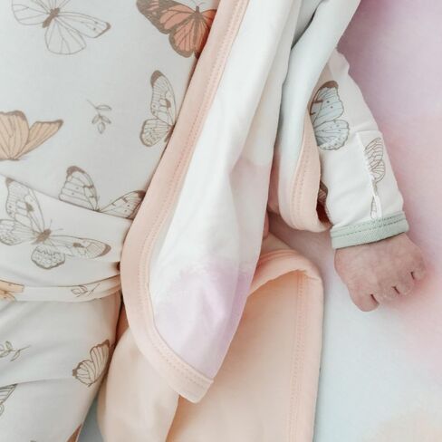 3-Layer Knit Security Blanket Set Sized 16" x 16" 2-Pack "Jolly" by Copper Pearl in Saudi Arabia
