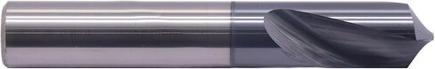 BestParts High Performance 2Pcs 120 Degree Solid Carbide Spotting Drill Bit - AlTiN Coated, Point Angle: 120 Degree, 2 Flute, Spot Drill, Shank Diameter: 3/8", Flute Length: 1", Overall Length: 2-1/2" in Saudi Arabia