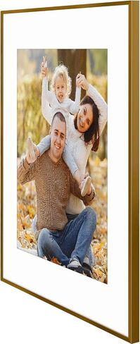 Mat Board Center, 13X19 Aluminum Picture Frames Set of 3 - Wall Display - for Art, Prints, Photos, Prints And More (Bronze, 13X19) in Kuwait