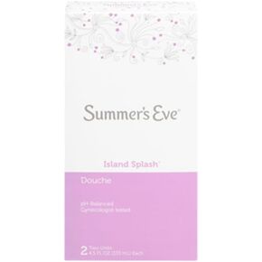 Summers Eve Douche Twin 4.5 Ounce Island Splash (133ml) (2 Pack)