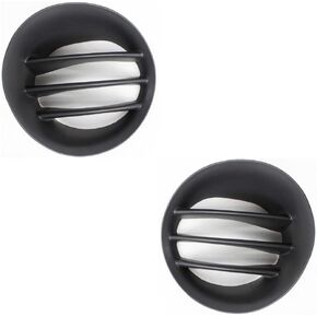 For Dodge Ram 1500 Fog Light Cover 2002 03 04 05 06 07 2008 Driver and Passenger Side Pair/Set | Grille Bezel | Primed | CH1038104 + CH1039104 | 55077235AD + 55077234AD