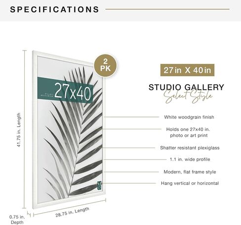 MCS Gallery Document Frame, Certificate Frame Fits 8.5 x 11 Diplomas, Documents & Certificates, Black Woodgrain, Single in Kuwait