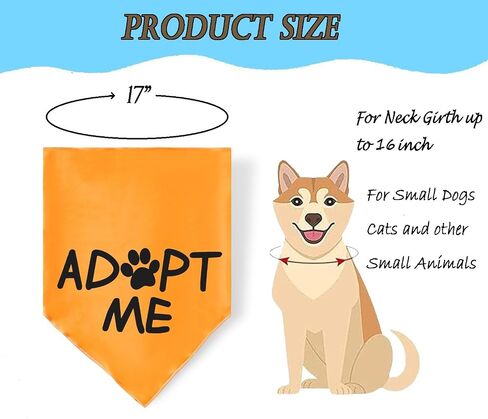 4 Pack Adopt Me Dog Bandana Large in Saudi Arabia