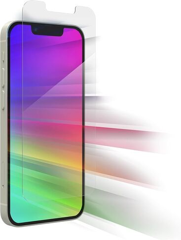 ZAGG InvisibleShield Glass Elite Plus - Tempered Glass Screen Protector - Made for Apple iPhone SE2 (2020) - Case Friendly - Impact & Scratch Protection, Clear, 200105346 in Saudi Arabia
