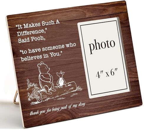 Nurawo Bonus Mom Gifts, Bonus Mom Wedding Day Gift, StepMom Gift on Wedding Day, Bonus Mom Picture Wooden Frame for Stepmother (4x6 Inch Photo) in Saudi Arabia